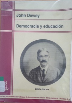 Portada de Democracia y Educación: una Introducción