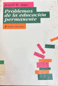 Portada de Problemas de la educación permanente