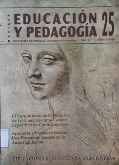 Portada de Educación y enseñanza de las ciencias