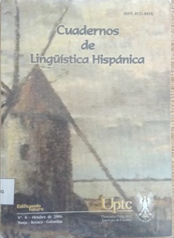 Portada de Cuadernos de Lingüística Hispánica